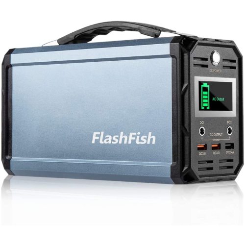 FlashFish 300W Solar Generator 60000mAh Portable Power Station